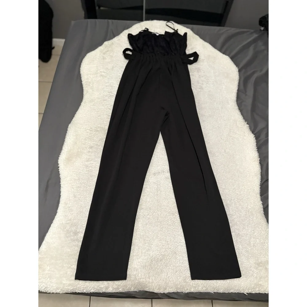 New‎ Calvin Klein Women's Black Jumpsuit Tank Size 10